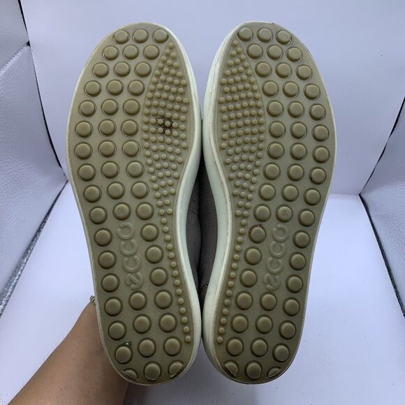 Ecco Soft 7 Warm Grey Casual Sneakers Women’s Size EU 38 US 7 Shoes - Picture 7 of 9